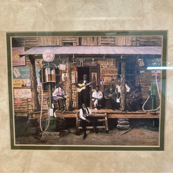 “Buy Me Some Blues" Jimi Claybrooks Framed Print Wall Art Decor - Picture 5 of 12